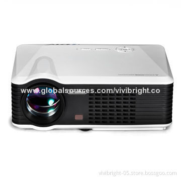 1080p video projector 10000:1 wifi android portable 3d projector 2800 lumens digital 3 LCD+3 LED